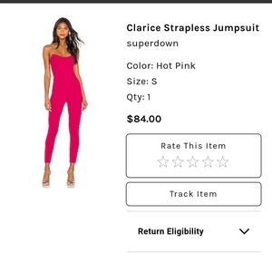 Pink jumpsuit